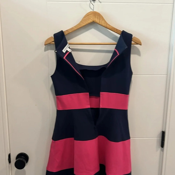 Banana Republic blue and pink dress size  4 - Picture 9 of 9